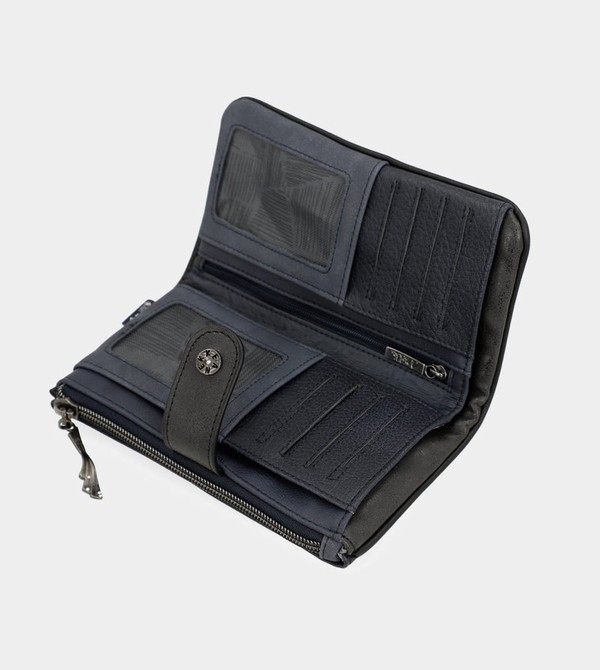 Carteras Anekke Studio Navy Blue Flexible Rfid | 169IOLBSR