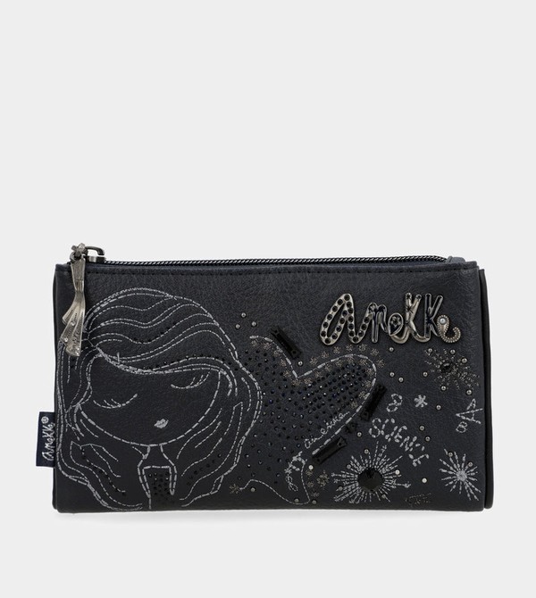 Carteras Anekke Studio Navy Blue Flexible Rfid | 169IOLBSR