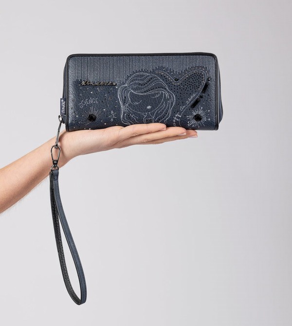 Carteras Anekke Studio Navy Blue Large Rfid | 170INVRWT