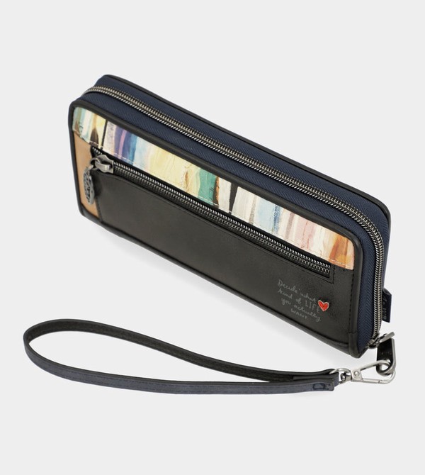 Carteras Anekke Studio Navy Blue Large Rfid | 170INVRWT