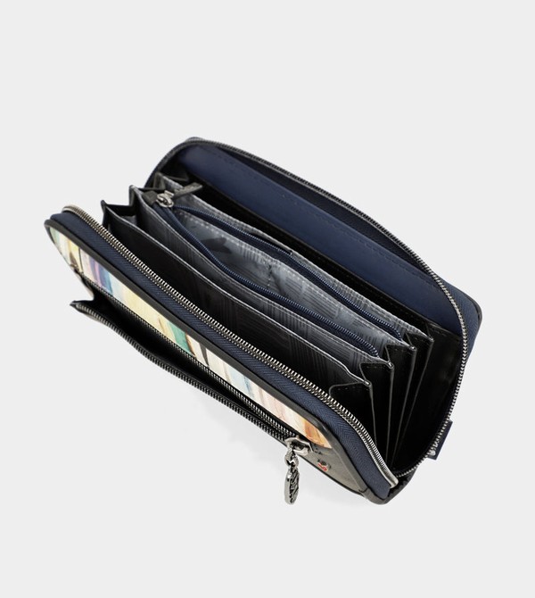 Carteras Anekke Studio Navy Blue Large Rfid | 170INVRWT