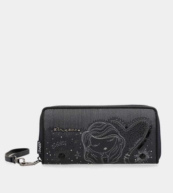 Carteras Anekke Studio Navy Blue Large Rfid | 170INVRWT
