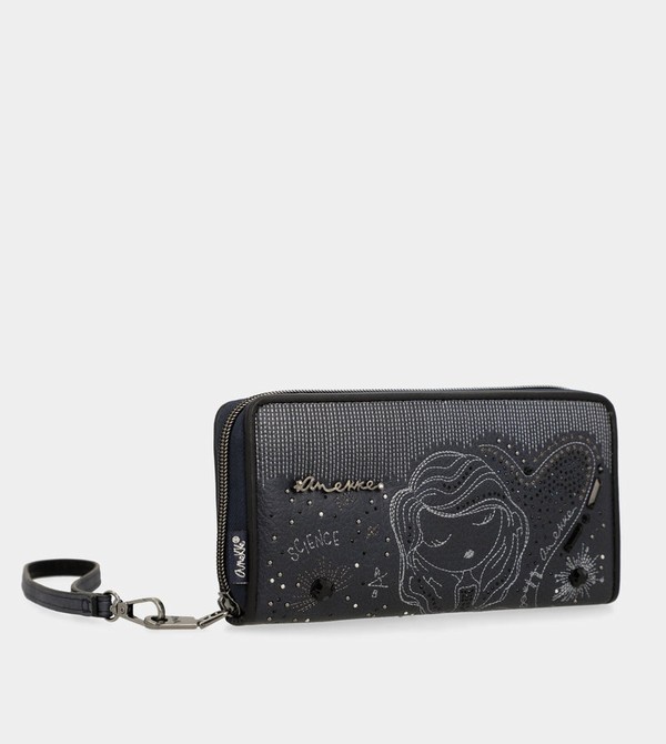 Carteras Anekke Studio Navy Blue Large Rfid | 170INVRWT