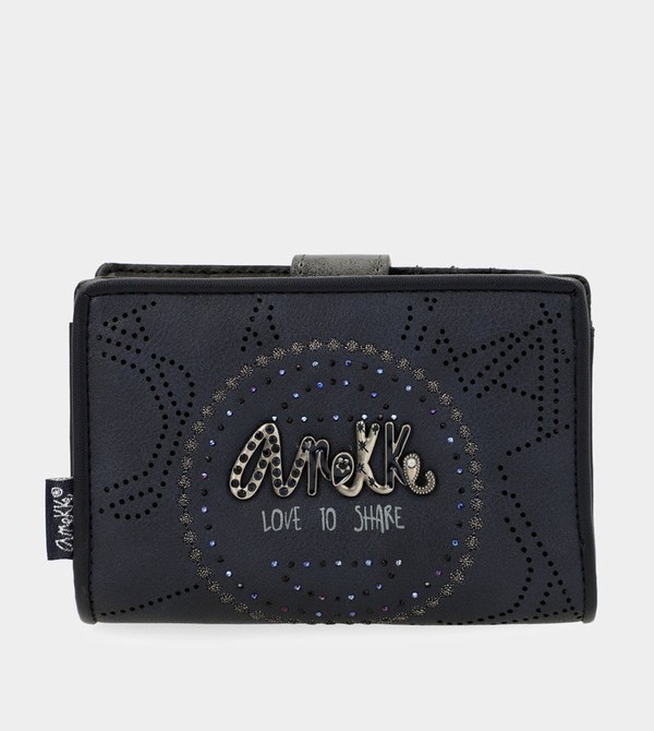 Carteras Anekke Studio Navy Blue Small Rfid | 928NLEAOV