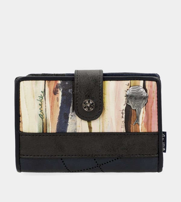 Carteras Anekke Studio Navy Blue Small Rfid | 928NLEAOV