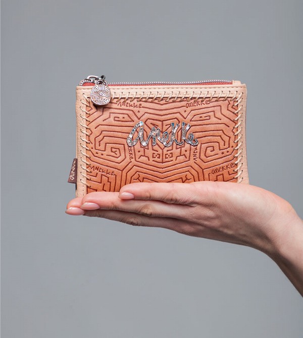 Carteras Anekke Tribe Medium Brown Rfid | 341RUXCIK