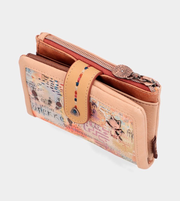 Carteras Anekke Tribe Medium Brown Rfid | 341RUXCIK