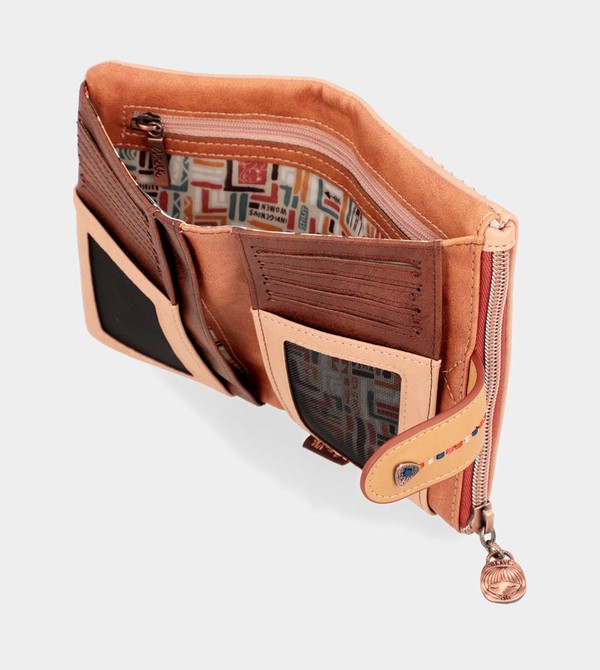 Carteras Anekke Tribe Medium Brown Rfid | 341RUXCIK