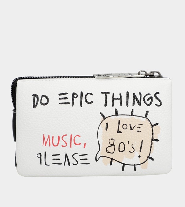 Carteras Anekke White Triple Compartment Energy | 698OGILVB