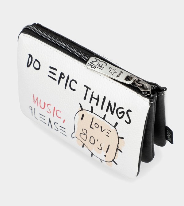 Carteras Anekke White Triple Compartment Energy | 698OGILVB