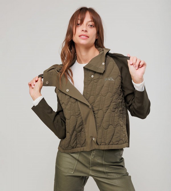 Chamarras Anekke Green Quilted | 341ANSUBF