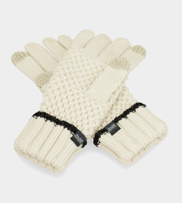 Guantes Anekke Beige Knitted | 035SEXHZD