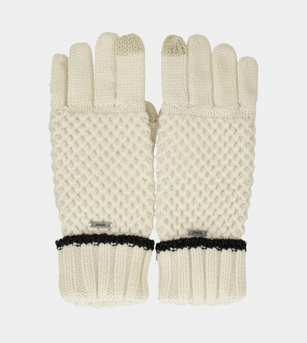 Guantes Anekke Beige Knitted | 035SEXHZD