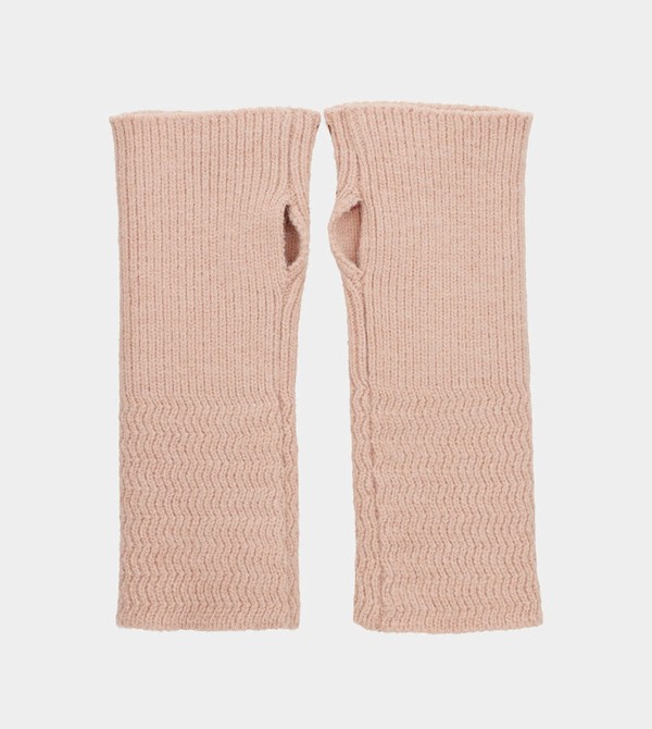Guantes Anekke Beige Knitted | 841AKLMVH
