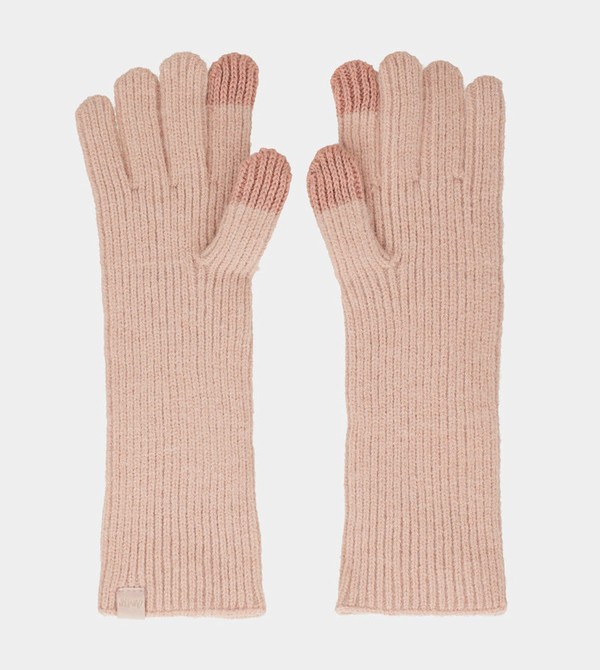 Guantes Anekke Beige Knitted | 841AKLMVH