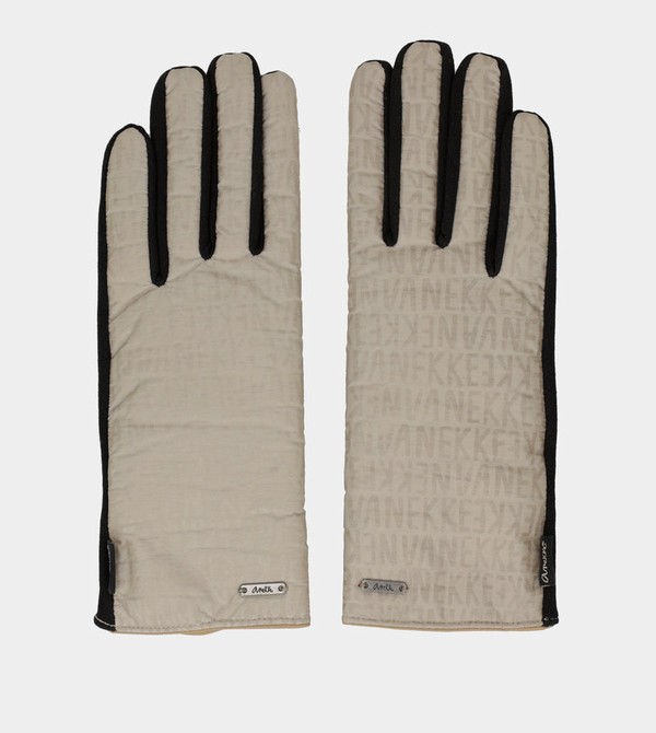 Guantes Anekke Black And Beige Contemporary | 148FKPSTR