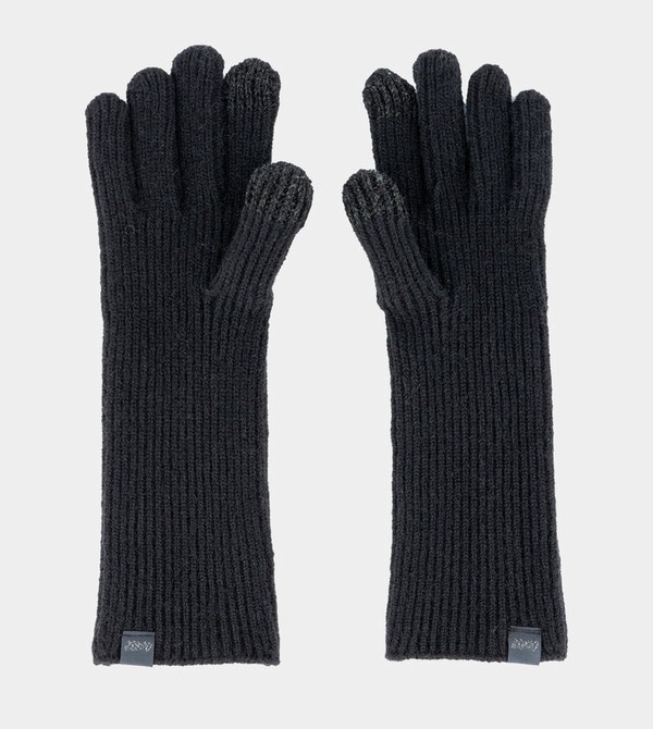 Guantes Anekke Black Knitted | 793JOZRSL