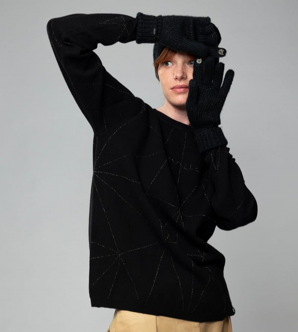 Guantes Anekke Black Logomania | 742BVHKPZ