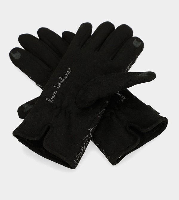 Guantes Anekke Logo Black | 203LPSUWN