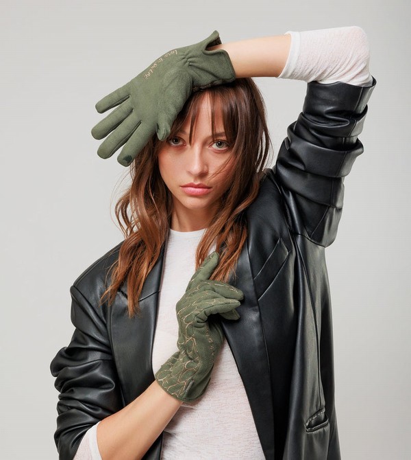 Guantes Anekke Logo Green | 751DFNZEH