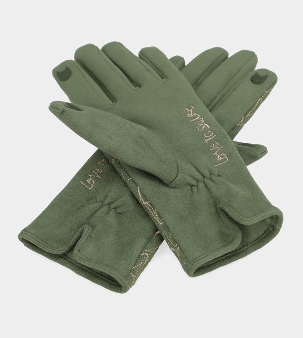 Guantes Anekke Logo Green | 751DFNZEH
