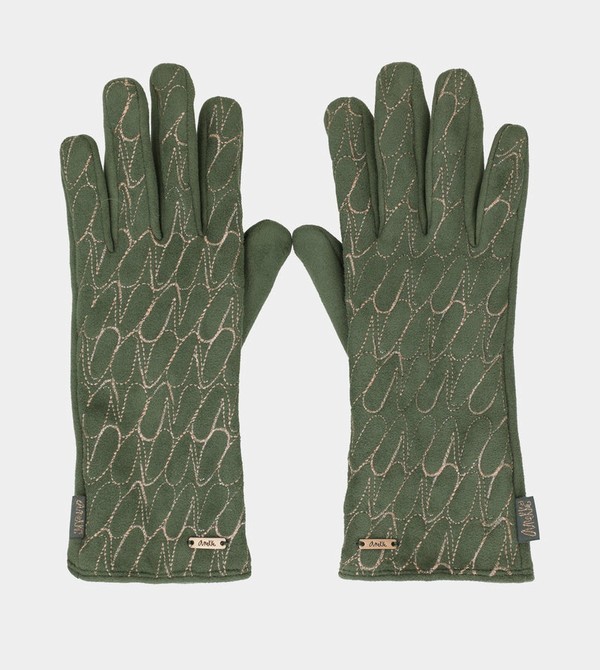 Guantes Anekke Logo Green | 751DFNZEH