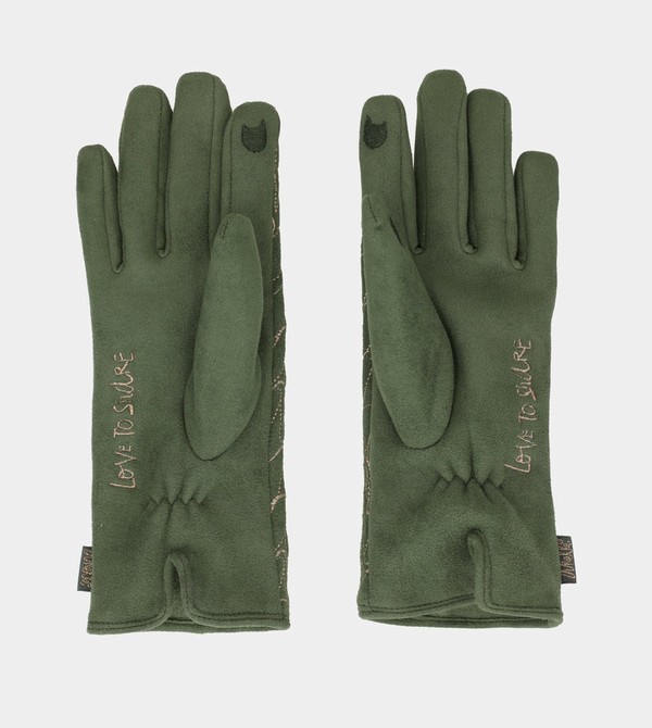 Guantes Anekke Logo Green | 751DFNZEH