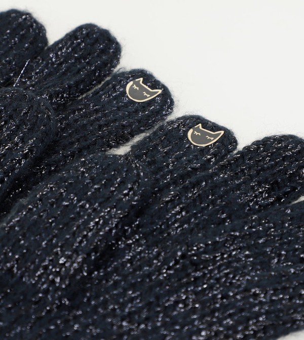 Guantes Anekke Navy Blue Logomania. | 489OUAVFJ