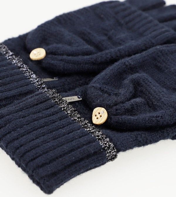 Guantes Anekke Navy Mittens | 460FDLHGQ