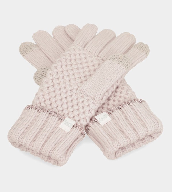 Guantes Anekke Pink Knitted | 748NYQLOC