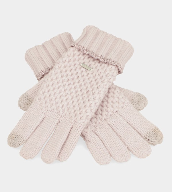Guantes Anekke Pink Knitted | 748NYQLOC
