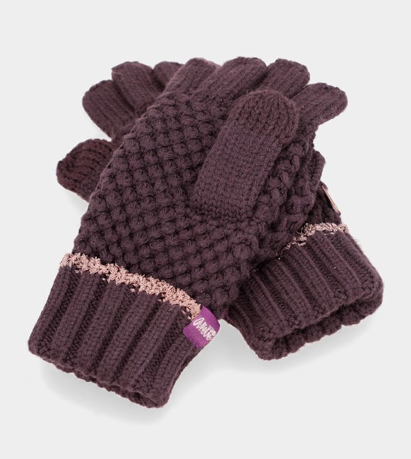 Guantes Anekke Purple Knitted Mittens | 891NVTPSE