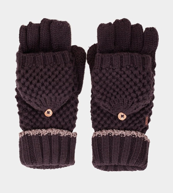Guantes Anekke Purple Knitted Mittens | 891NVTPSE