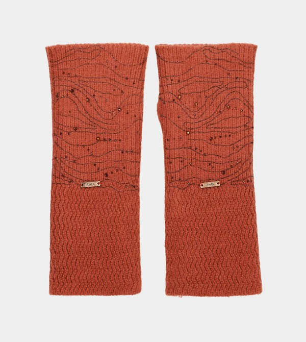 Guantes Anekke Red Knitted | 045IRYJKQ