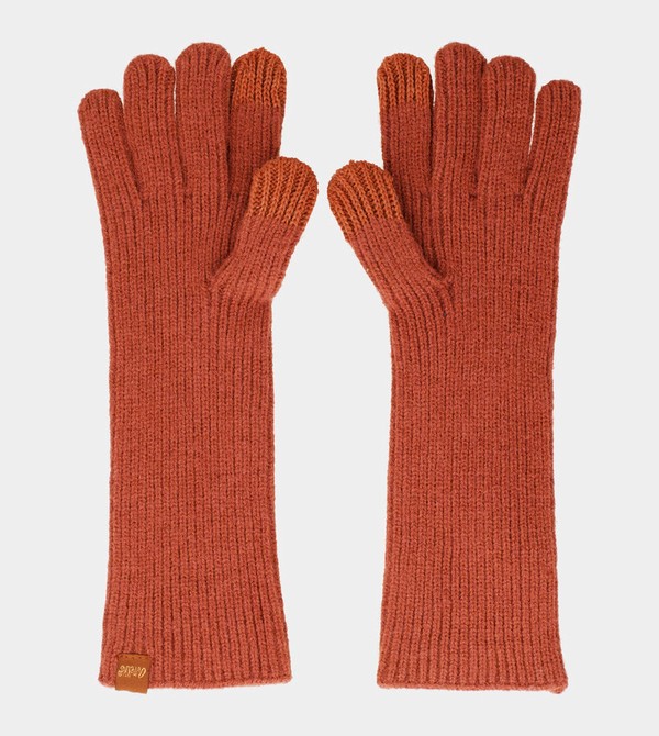 Guantes Anekke Red Knitted | 045IRYJKQ
