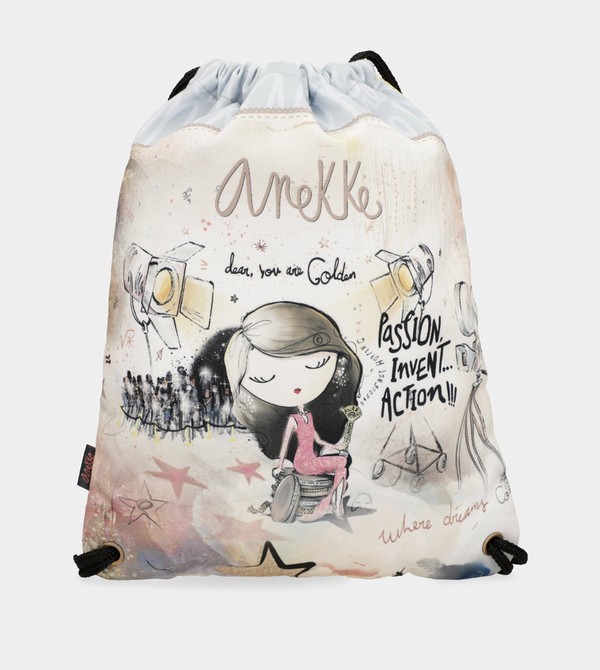 Mochilas Anekke Hollywood Fabric Drawstring | 415HXOGBN