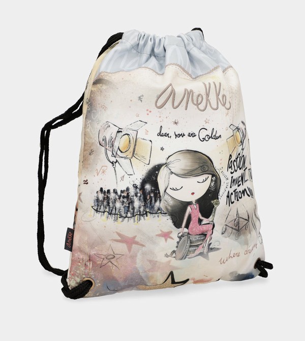 Mochilas Anekke Hollywood Fabric Drawstring | 415HXOGBN