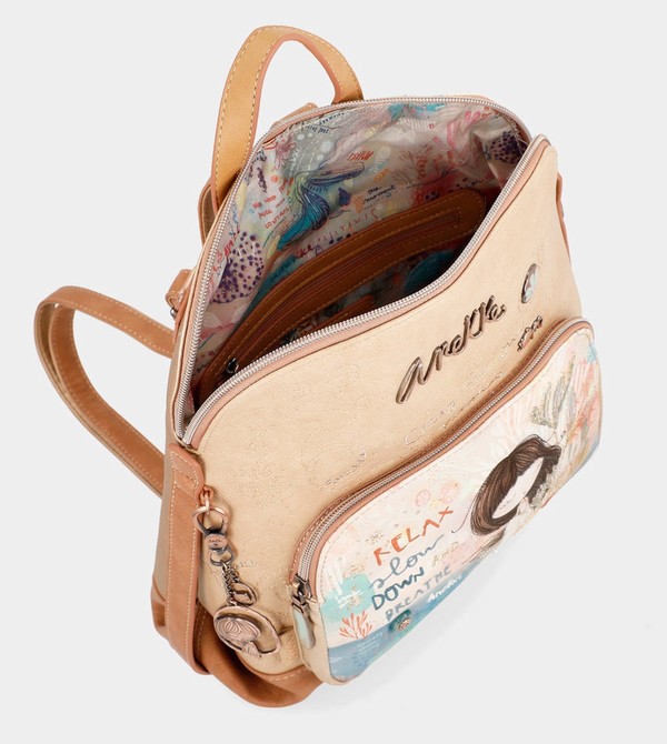 Mochilas Anekke Mediterranean With Front Pocket | 602GZWQVU