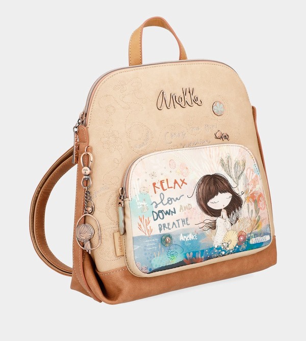 Mochilas Anekke Mediterranean With Front Pocket | 602GZWQVU