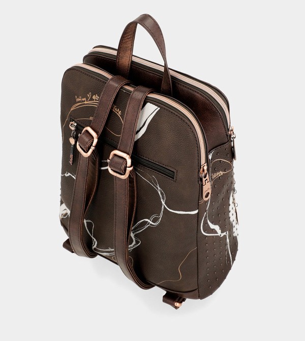 Mochilas Anekke Nature Shodō 2 Compartment Brown | 768VNJFKL