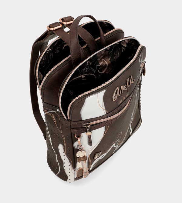 Mochilas Anekke Nature Shodō 2 Compartment Brown | 768VNJFKL