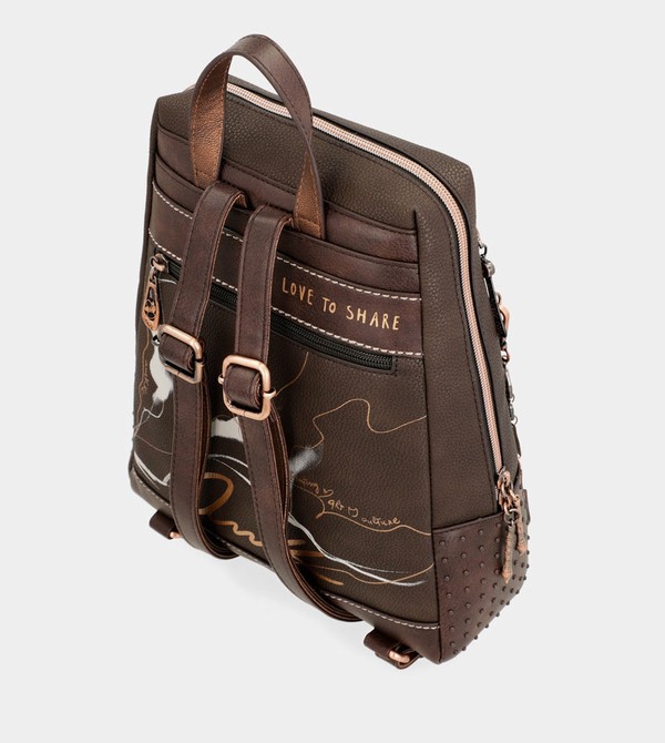 Mochilas Anekke Nature Shodō Large Brown | 537QXZUHW
