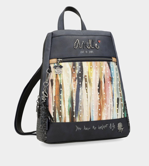 Mochilas Anekke Studio Navy Blue Pearl | 452XPMELK