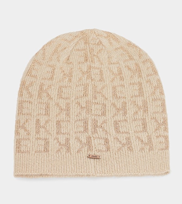 Sombreros Anekke Beige Contemporary Knit | 678ZKDTGY