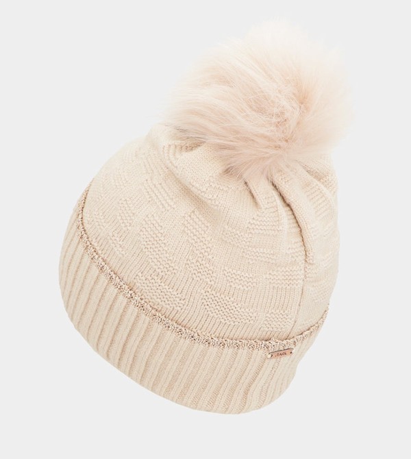 Sombreros Anekke Beige Shodō Knit | 913RTIOZE