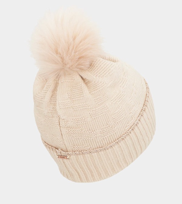 Sombreros Anekke Beige Shodō Knit | 913RTIOZE