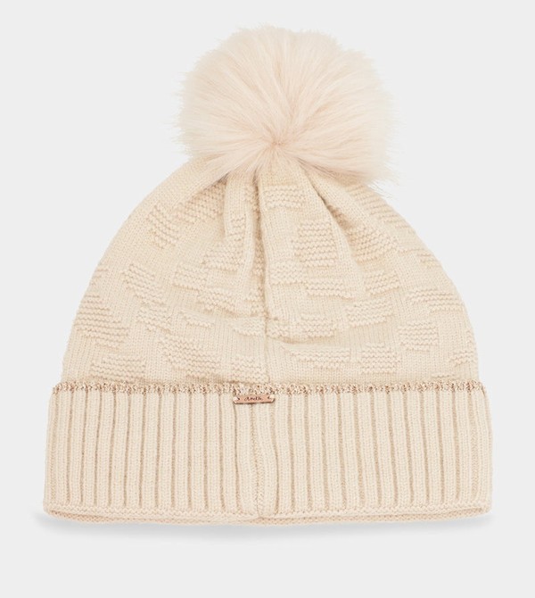 Sombreros Anekke Beige Shodō Knit | 913RTIOZE