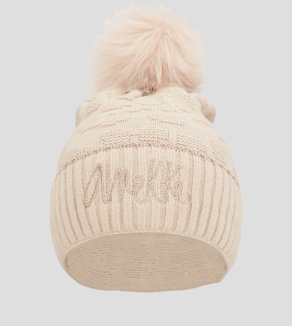 Sombreros Anekke Beige Shodō Knit | 913RTIOZE