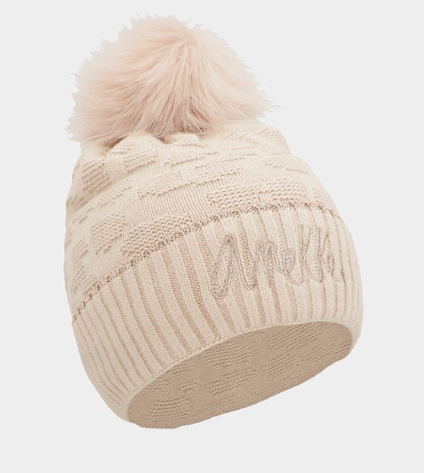 Sombreros Anekke Beige Shodō Knit | 913RTIOZE