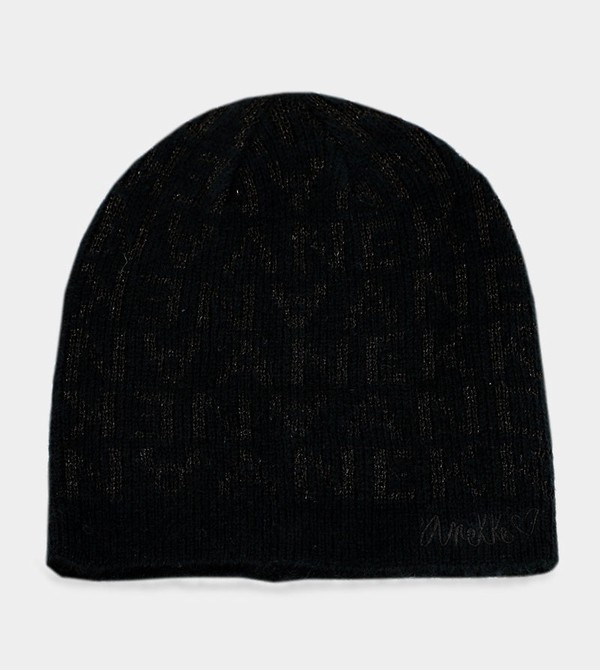 Sombreros Anekke Black Contemporary Knit | 935FMKNEU